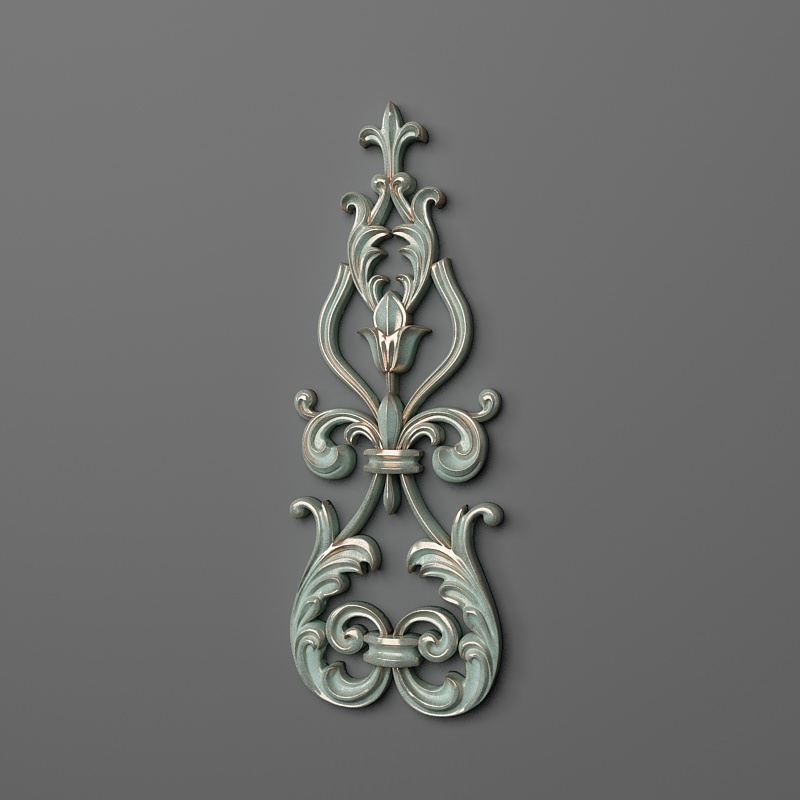 Decor Vertical 3D print model_1