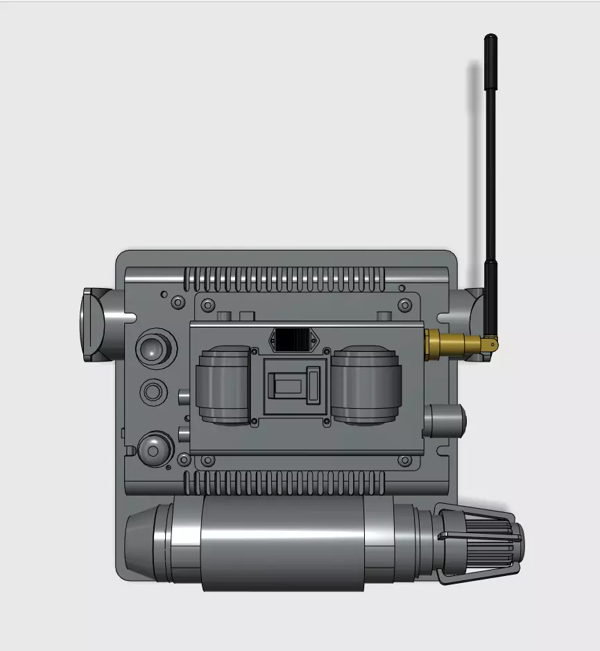 Cad Bane Breather Box 3D print model_0