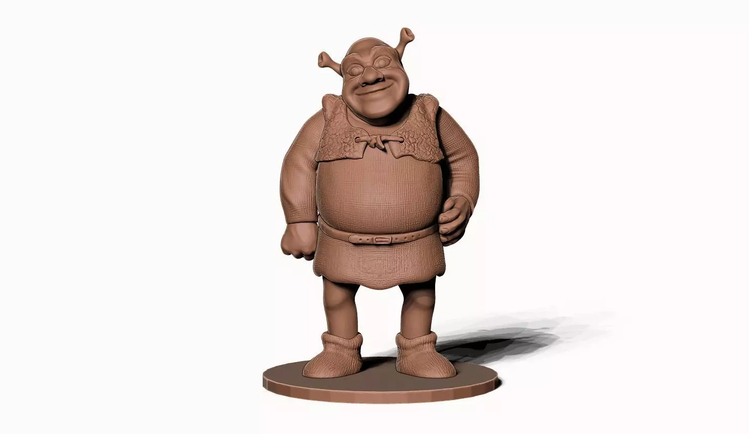 SHREK std mat 3D model 3D print model 3D print model
