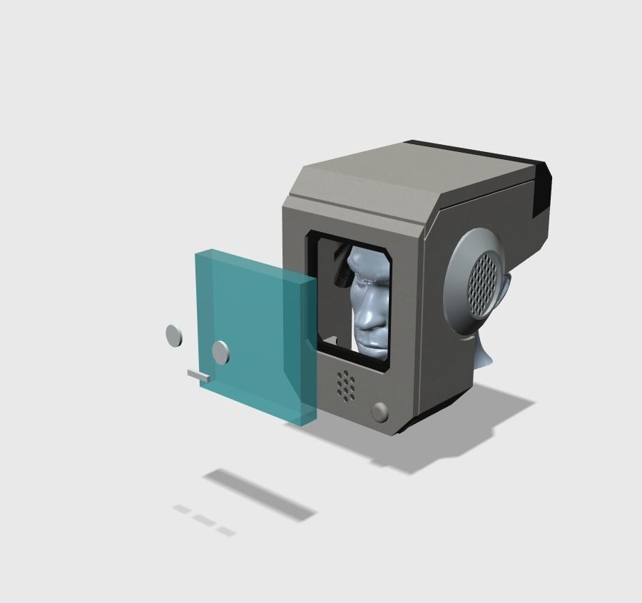 Stray Bot  3D print model_3