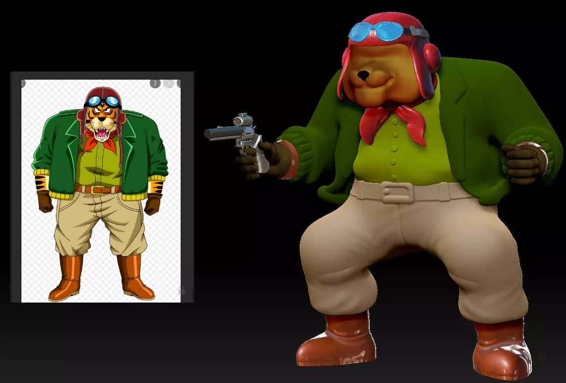 Captain Yellow - Dragon Ball 3D print model_0