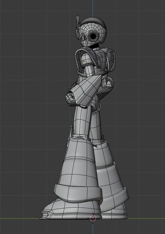 Megaman X Max Armor - Mega Man X3 3D model_10