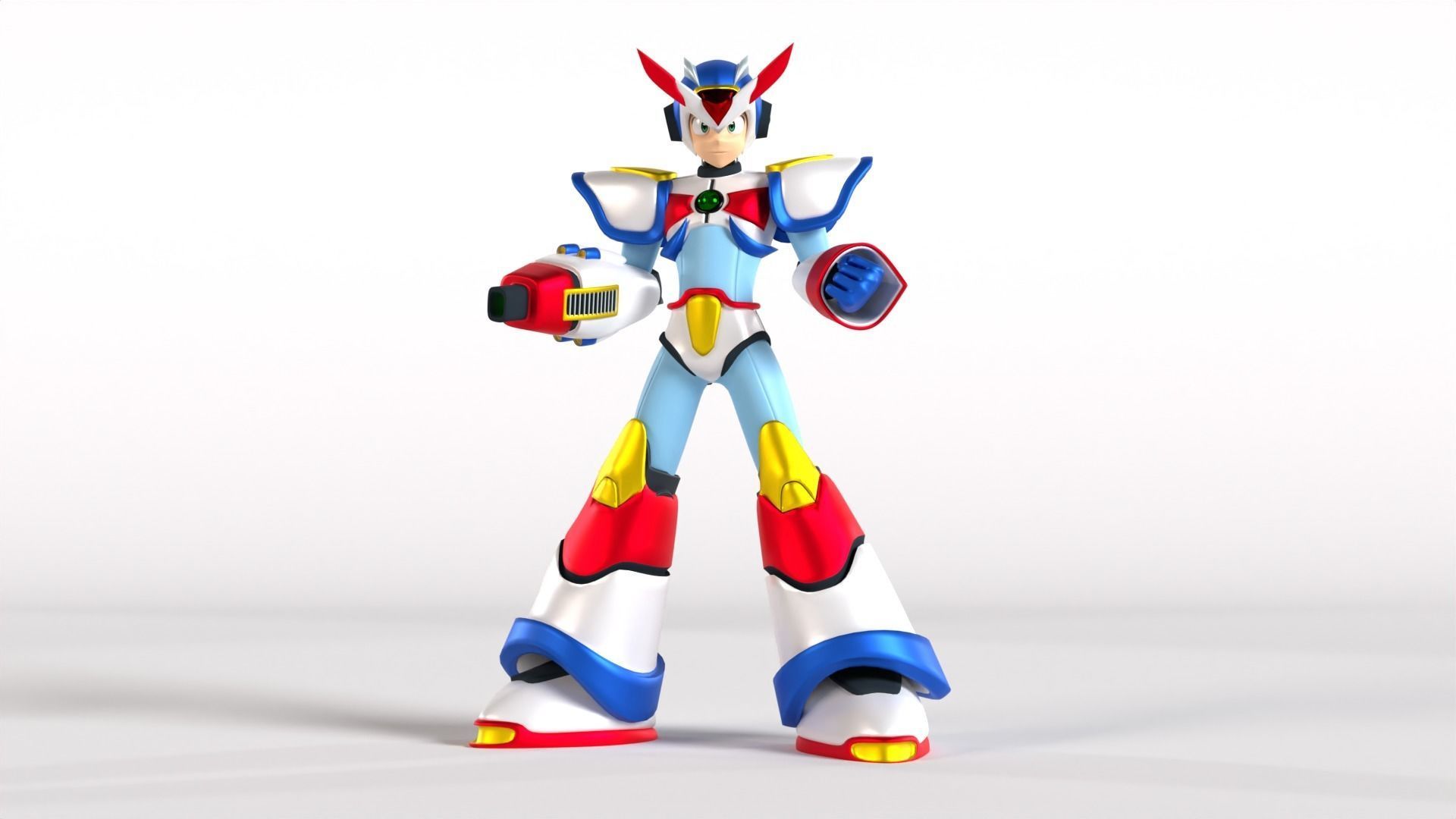 Megaman X Max Armor - Mega Man X3 3D model_1