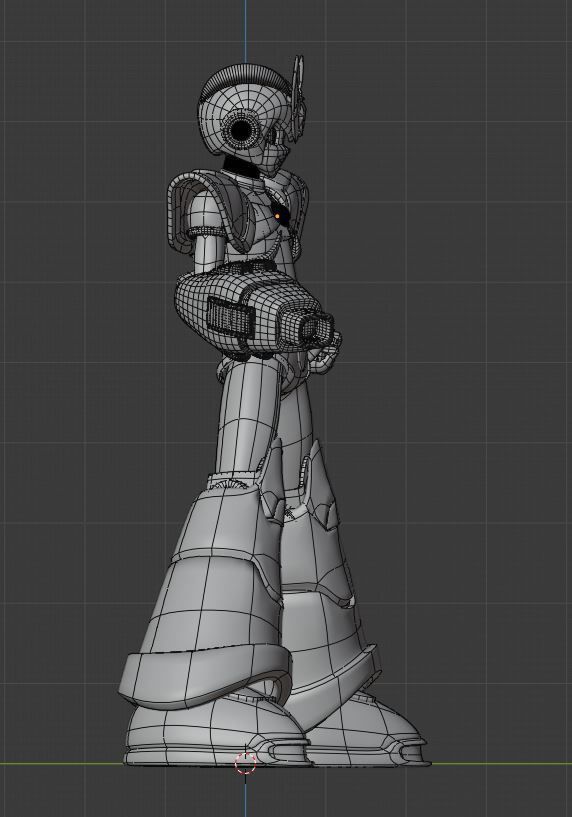 Megaman X Max Armor - Mega Man X3 3D model_12