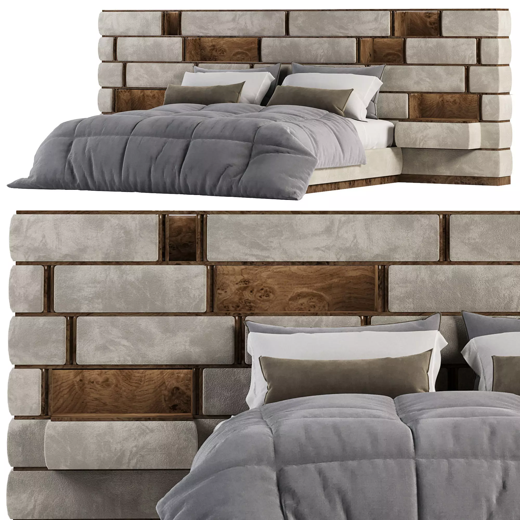 EMOTION Bed By Visionnaiare 3D model