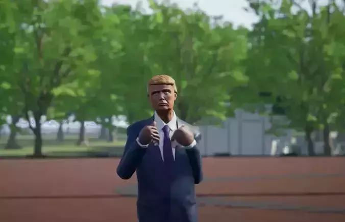 Donald Trump 3D version 2 UE4-coolgames