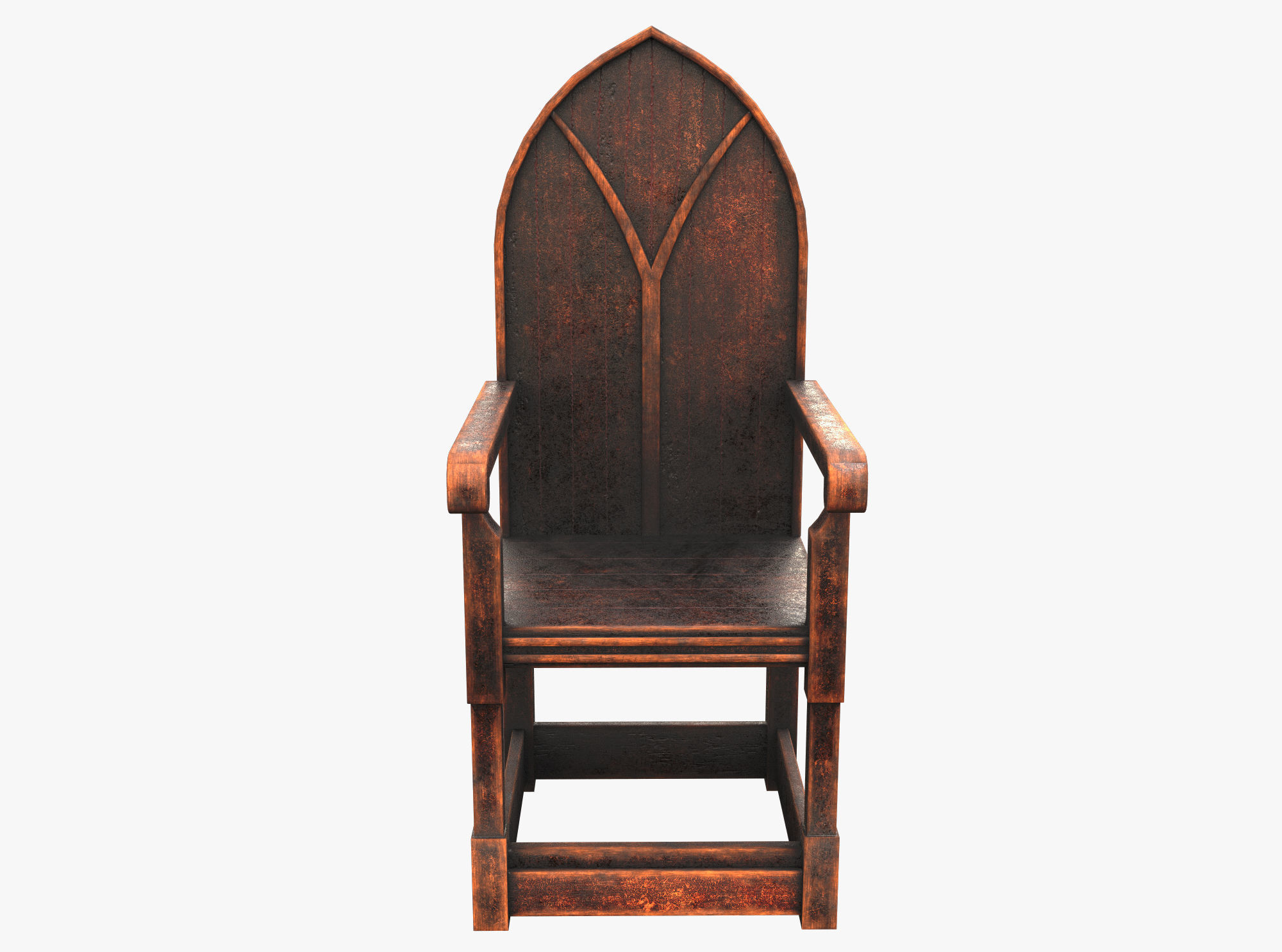 Medieval Rustic Low-poly 3D model_1