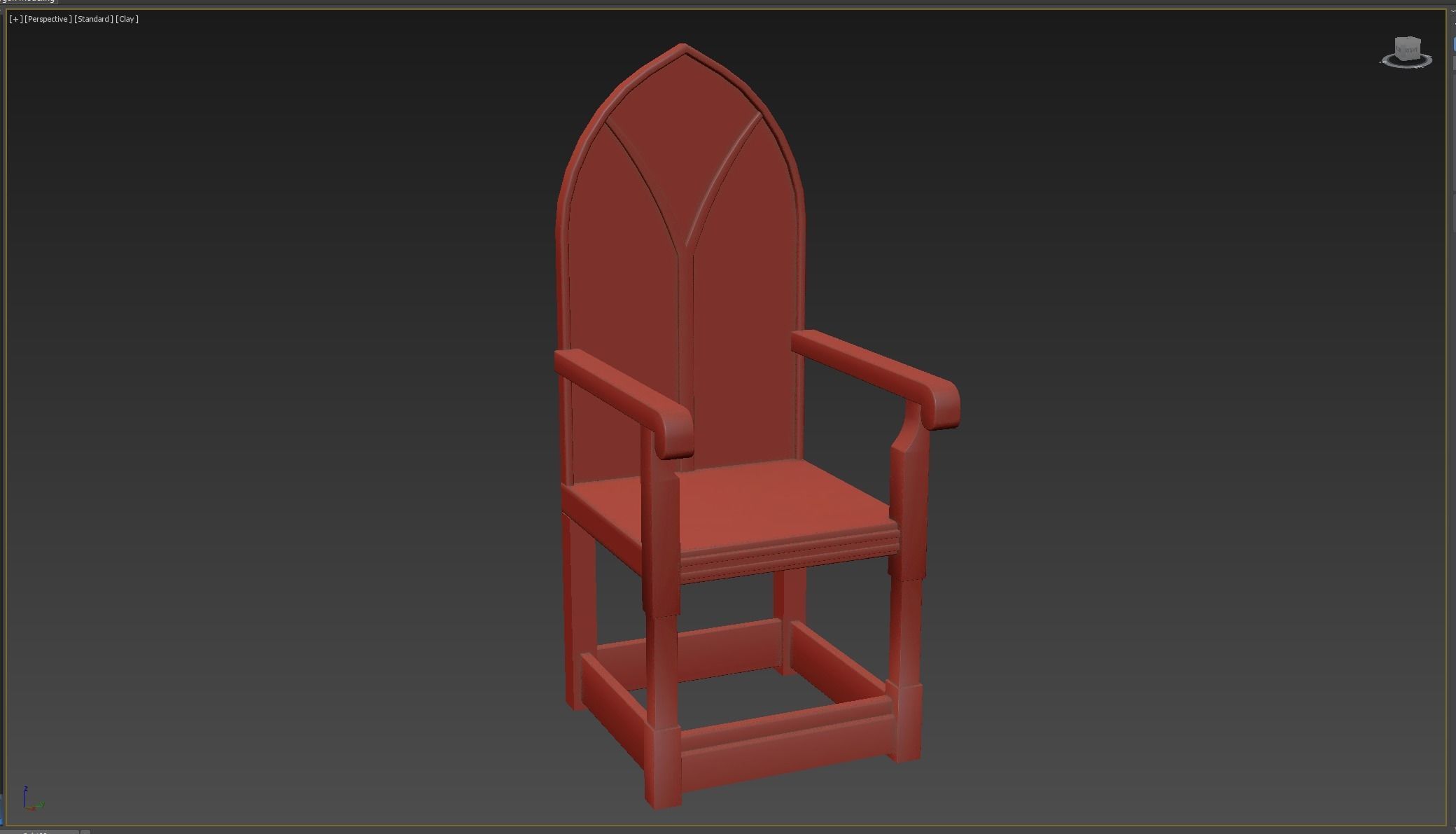 Medieval Rustic Low-poly 3D model_4