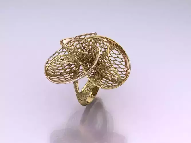 Simple Filigree Ring