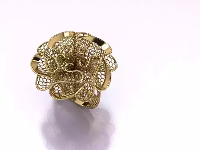 Very attractive filigree design file 