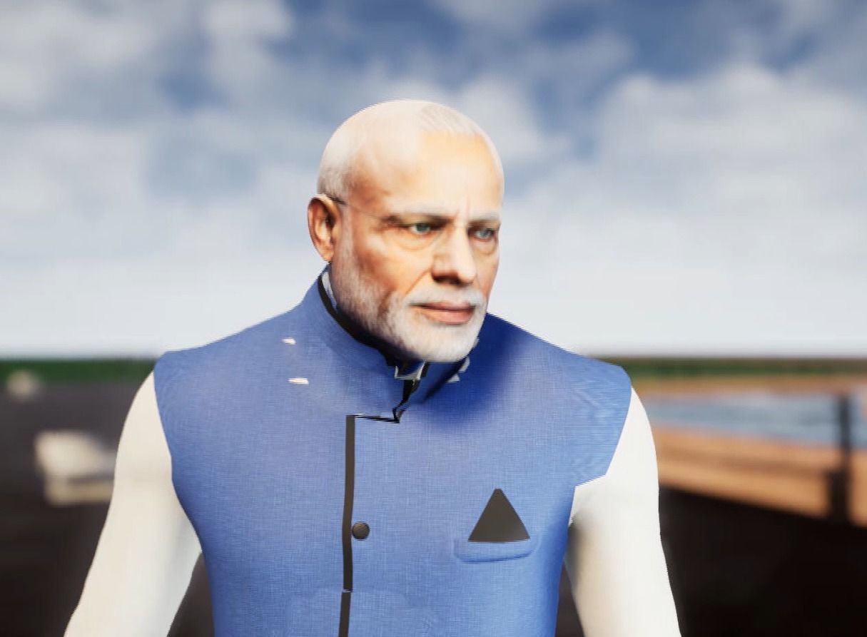 President Mod of India 3D Unreal Engine 4-coolgames 3D model_4