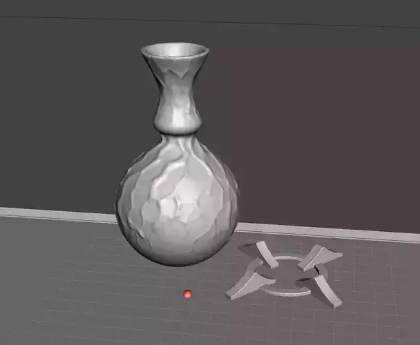 Flask of Crimson Tears with stand Elden Ring 3D print model