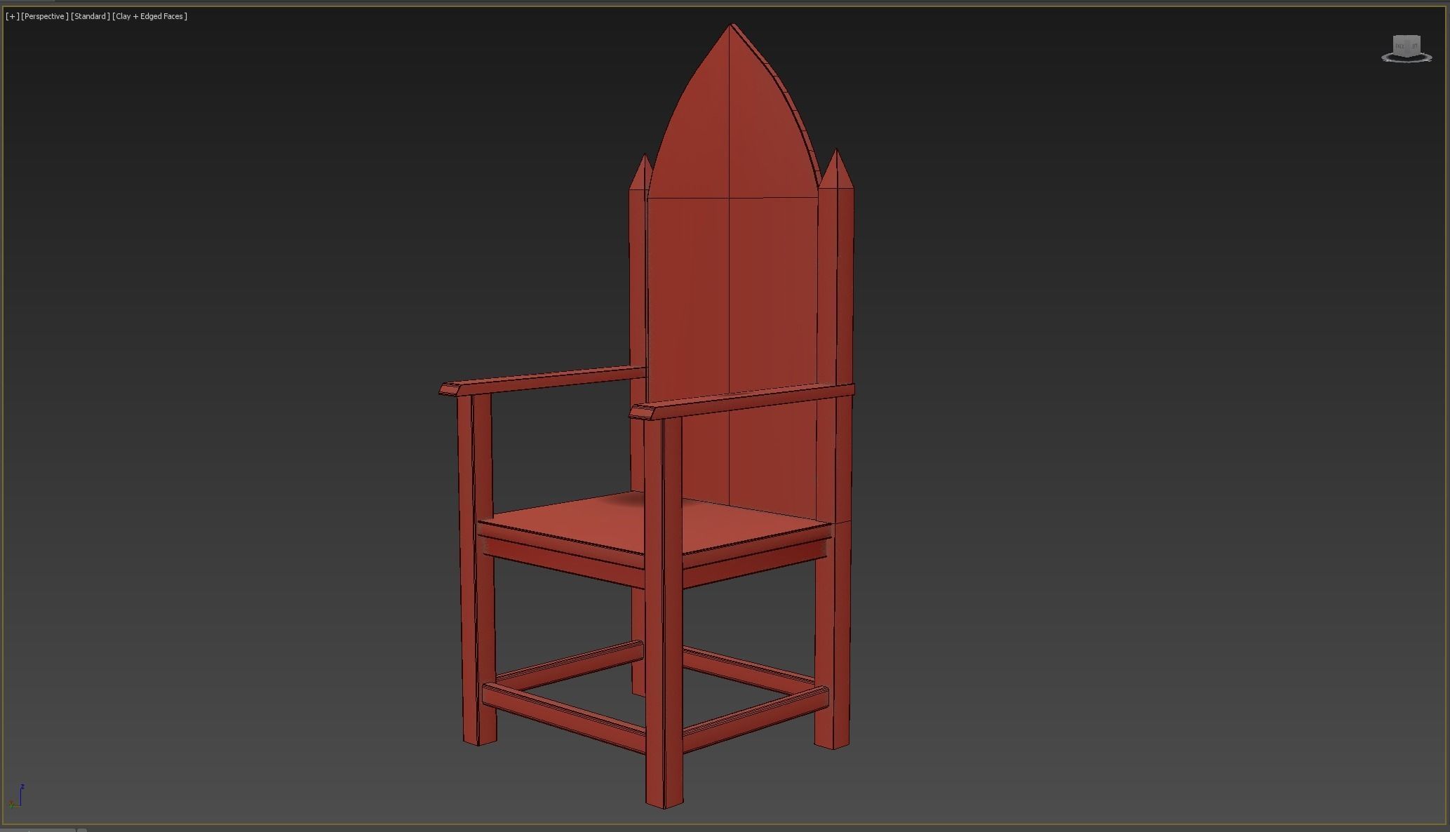 Medieval Rustic Low-poly 3D model_5