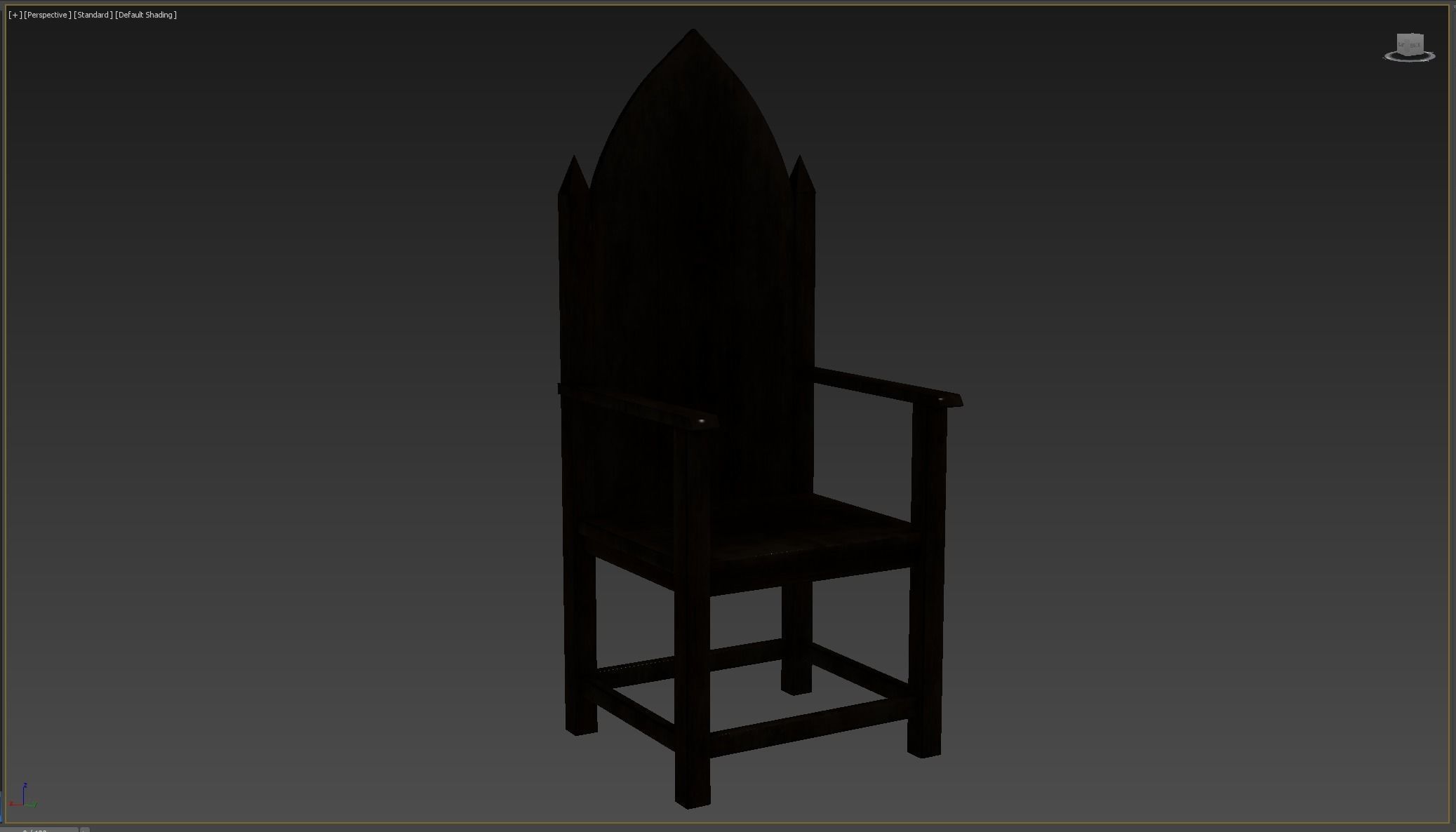 Medieval Rustic Low-poly 3D model_6