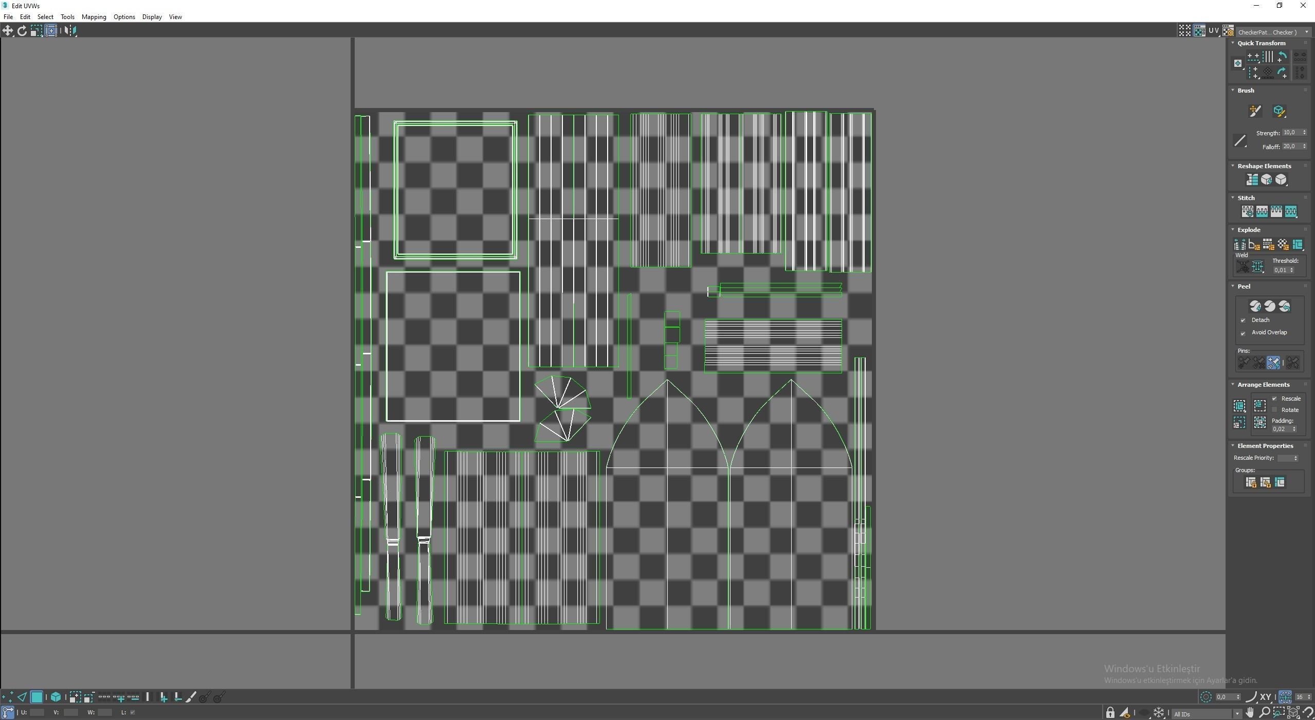 Medieval Rustic Low-poly 3D model_7