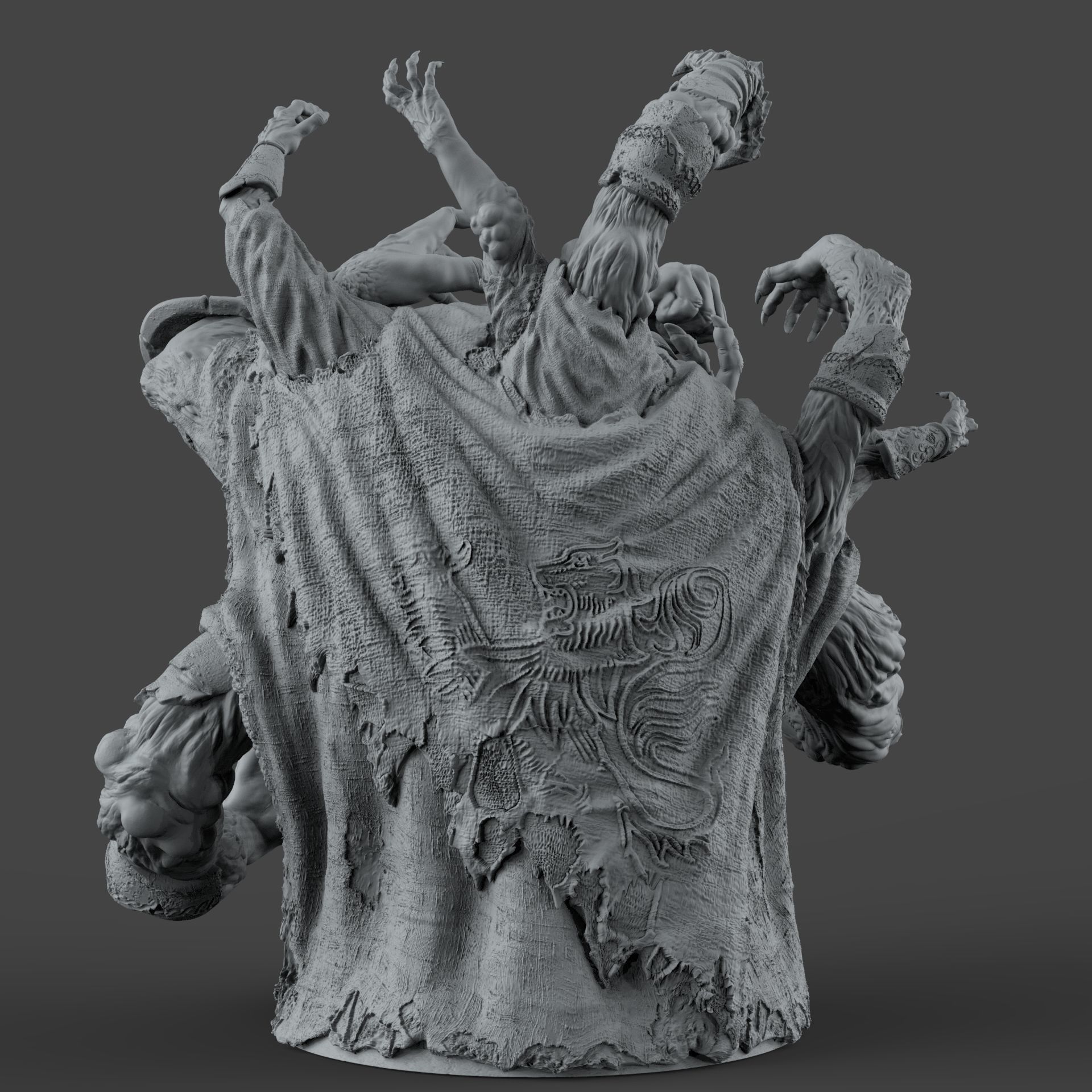 Godrick the grafted 3D print model_7