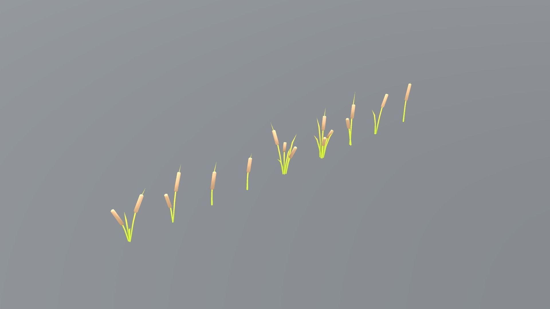 Stylized Vegetation Pack - V1 Low-poly 3D model_7