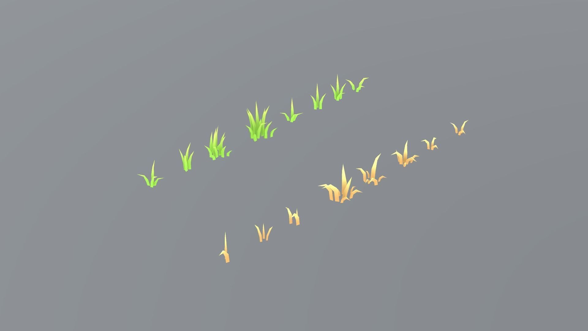 Stylized Vegetation Pack - V1 Low-poly 3D model_5