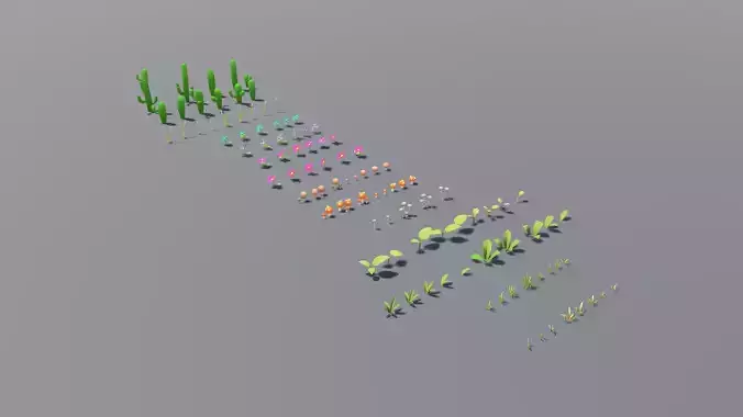 Stylized Vegetation Pack - V1