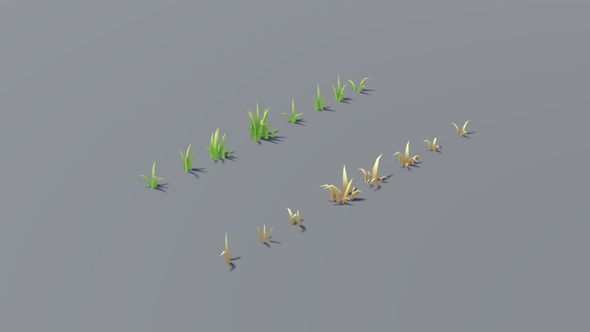 Stylized Vegetation Pack - V1 Low-poly 3D model_6