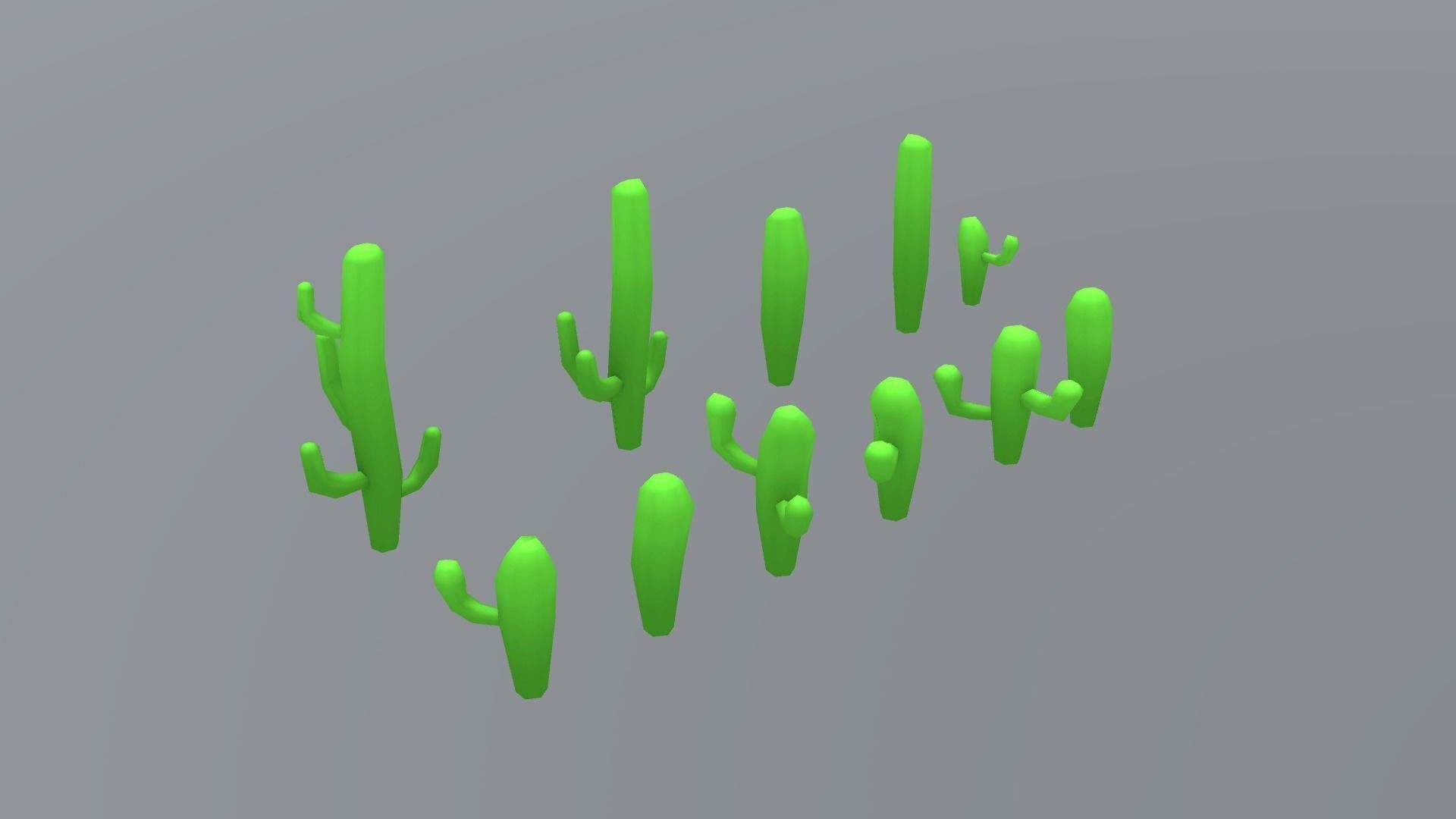Stylized Vegetation Pack - V1 Low-poly 3D model_11