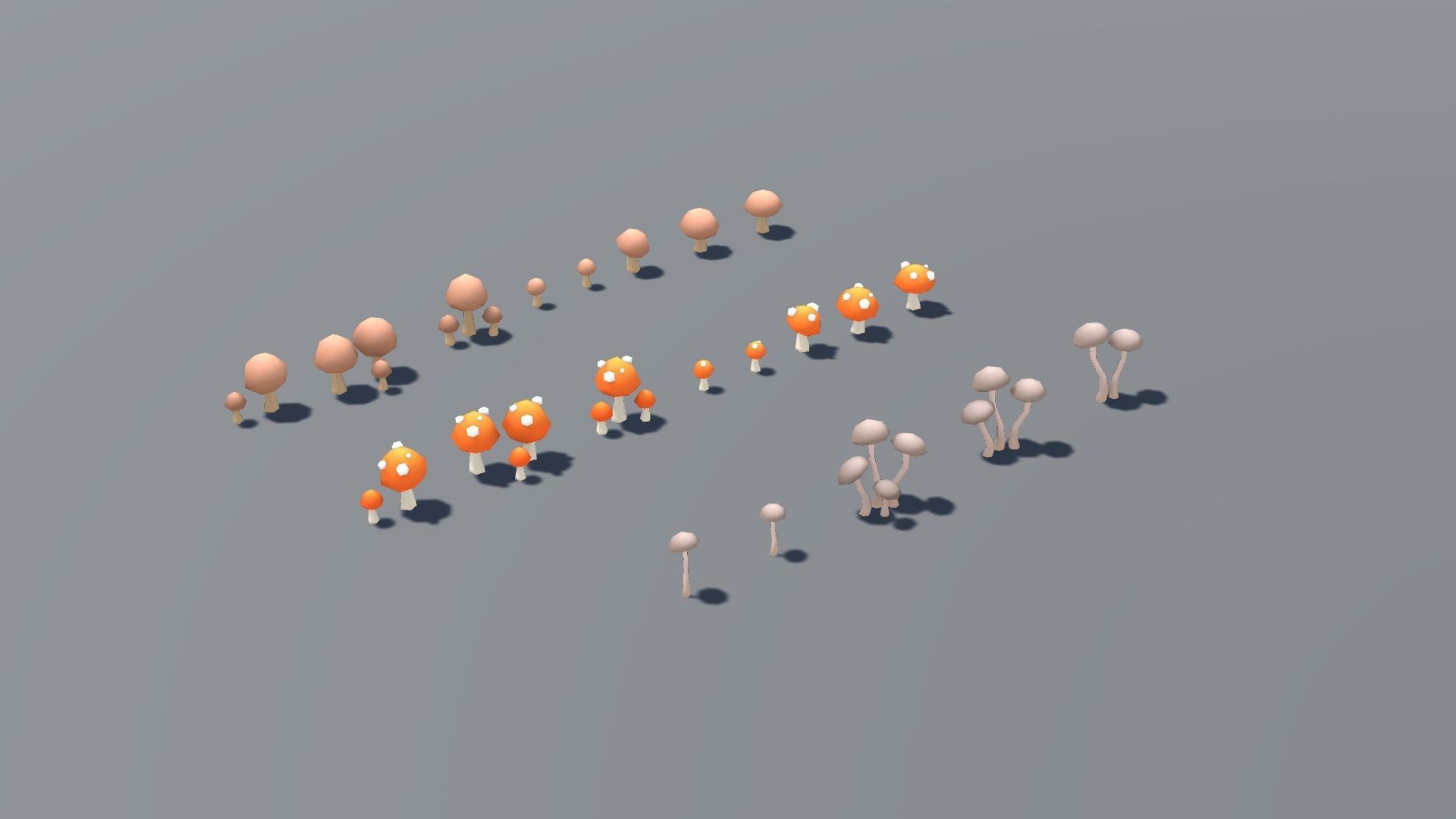 Stylized Vegetation Pack - V1 Low-poly 3D model_10