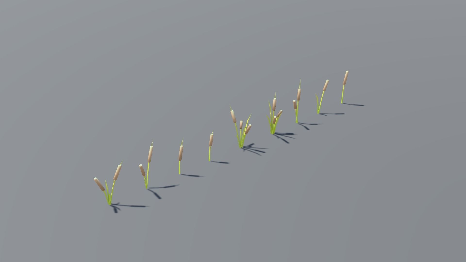 Stylized Vegetation Pack - V1 Low-poly 3D model_8