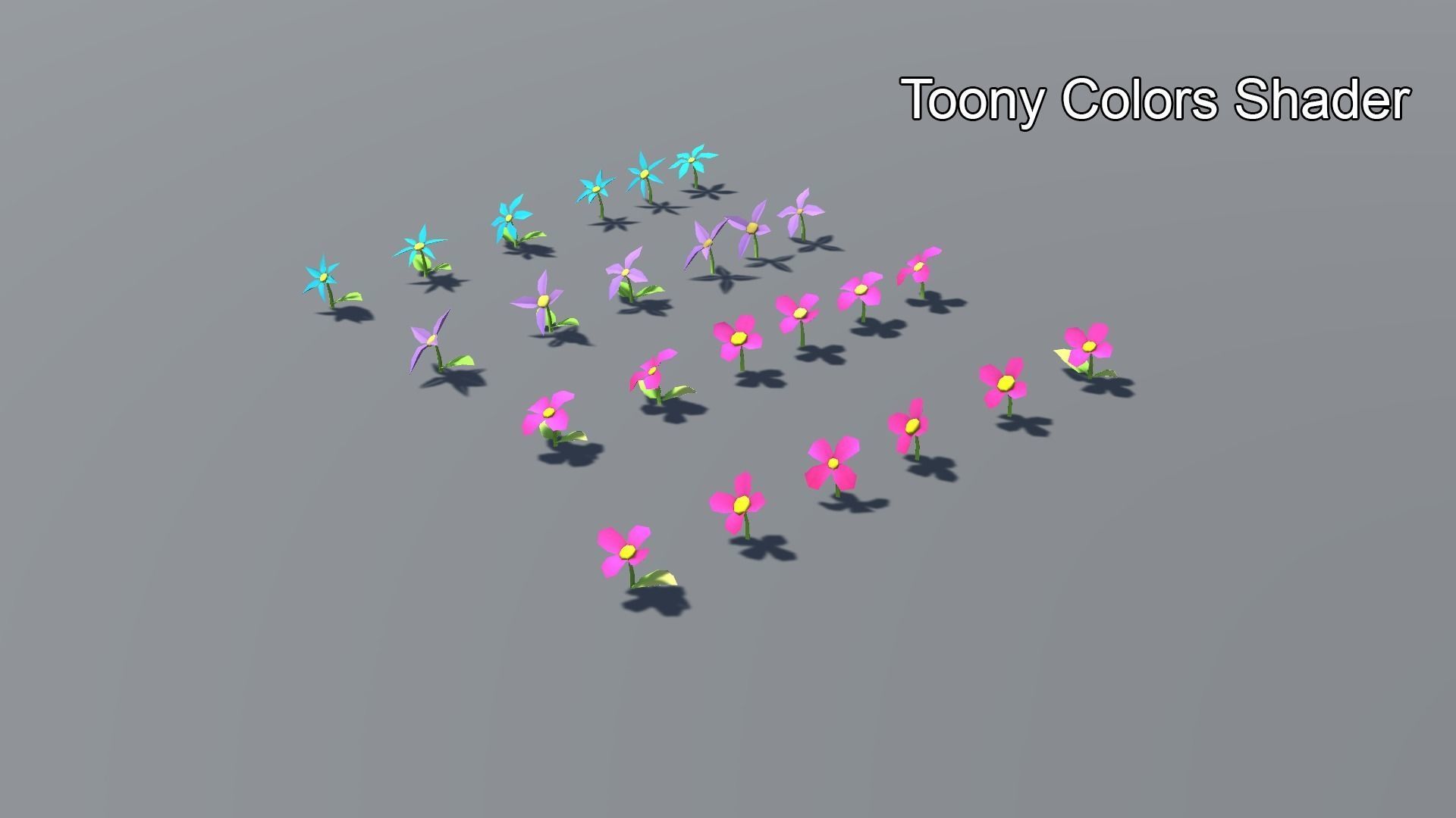 Stylized Vegetation Pack - V1 Low-poly 3D model_2