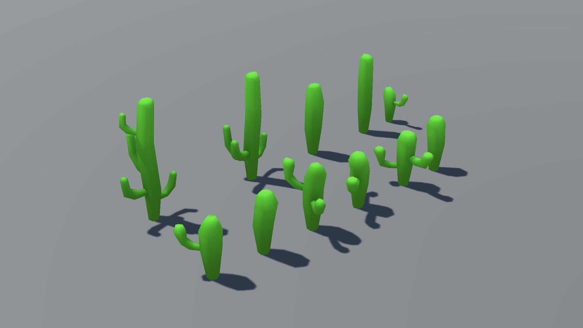 Stylized Vegetation Pack - V1 Low-poly 3D model_12