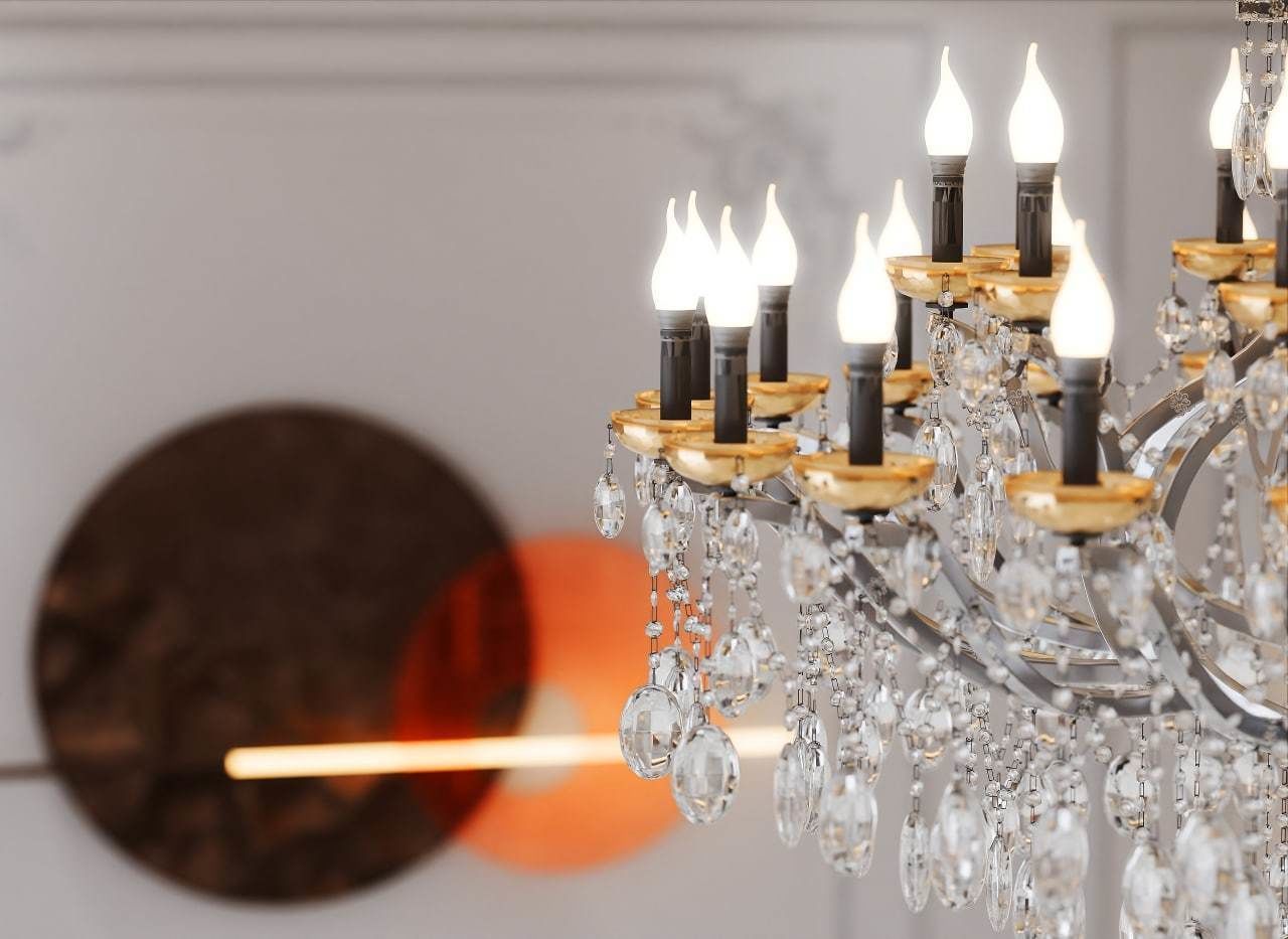 Neoclassic Interior Hall Low-poly 3D model_12