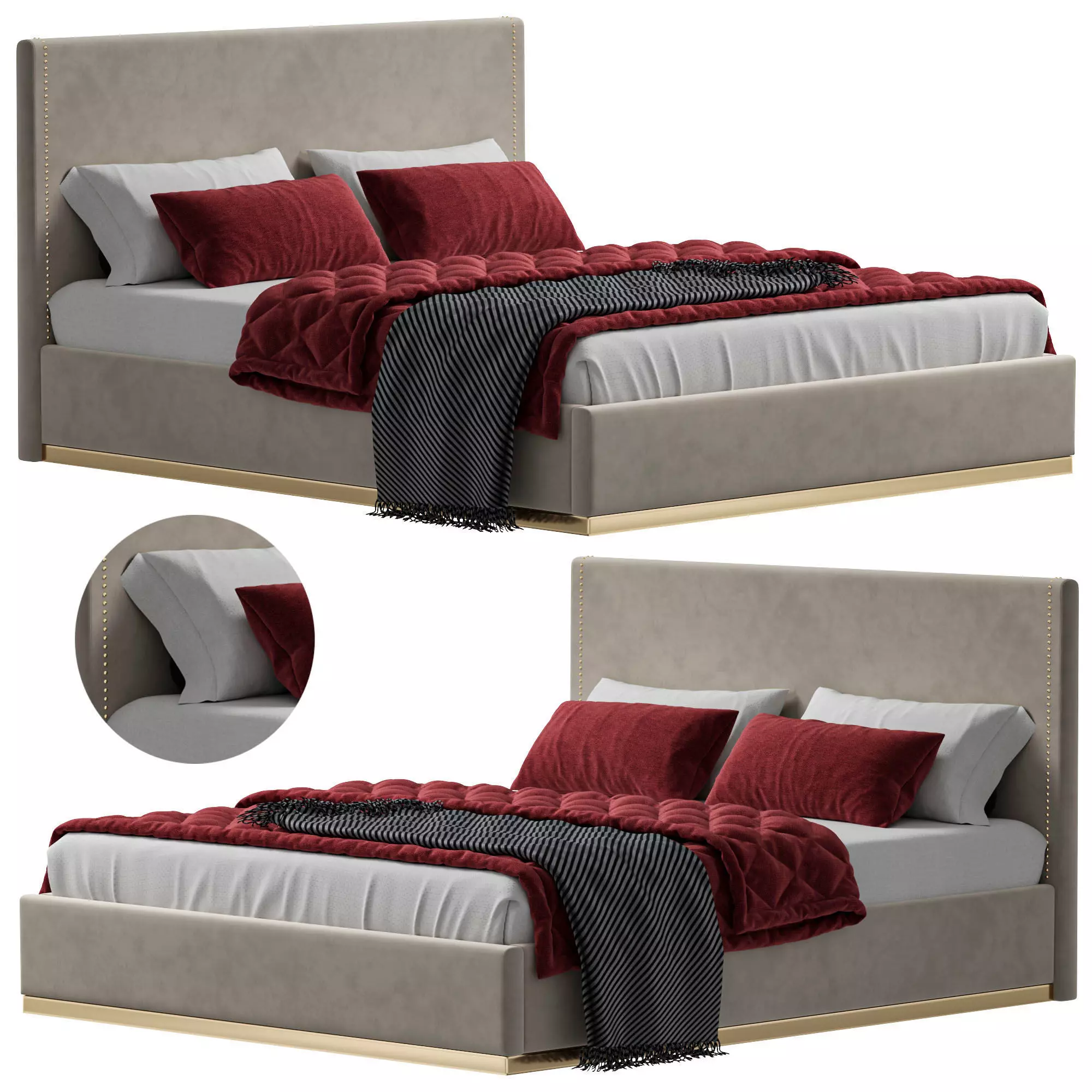 Marlin bed by laskasas 3D model
