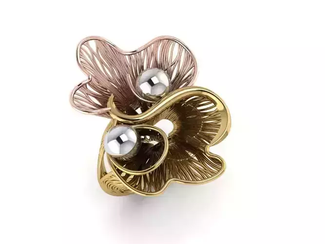 Simple filigree Ring