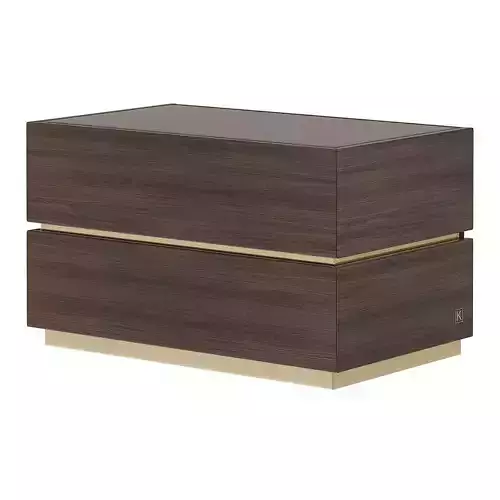 DAKOTA BEDSIDE TABLE by Laskasas 3D model