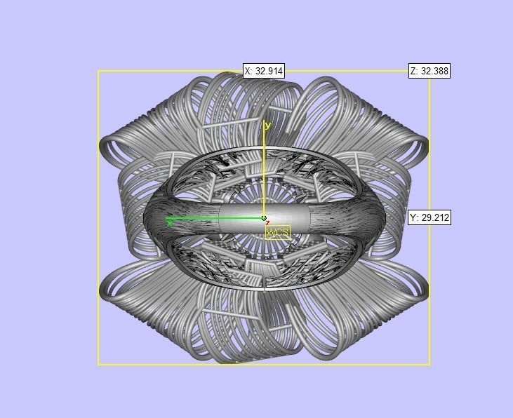 bending curves filigree 3D print model_4