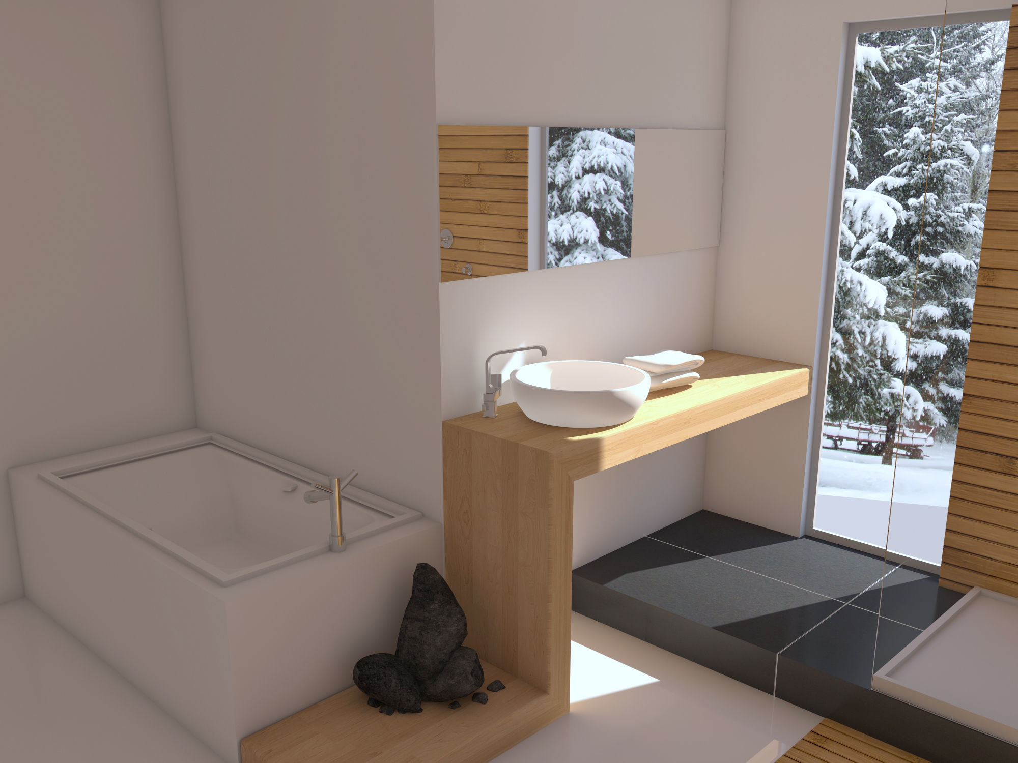 Bathroom 08 3D model_3