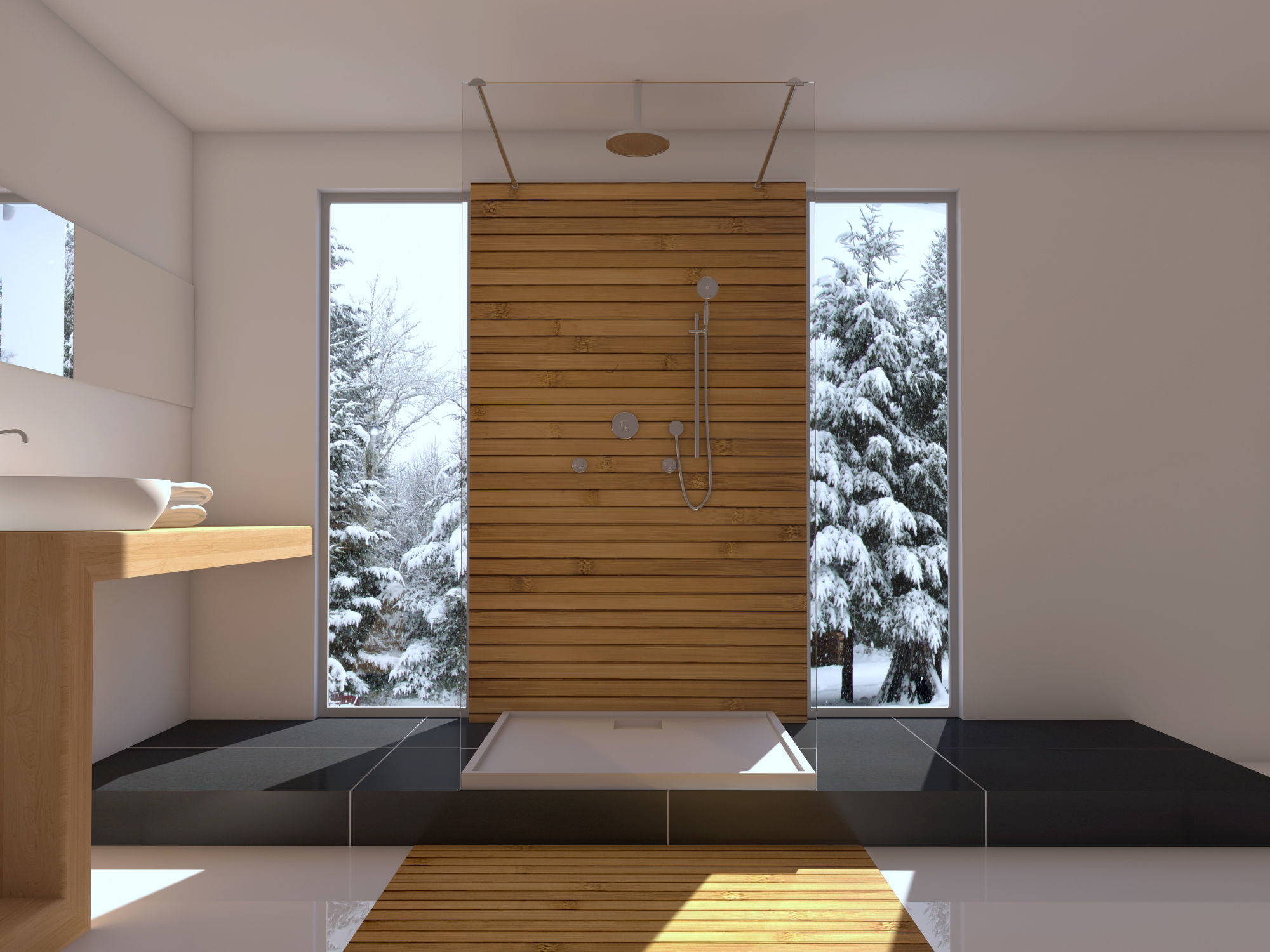Bathroom 08 3D model_2