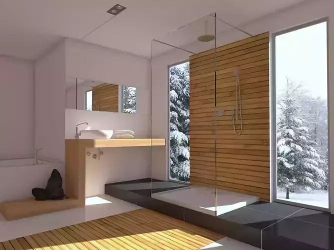 Bathroom 08 3D model