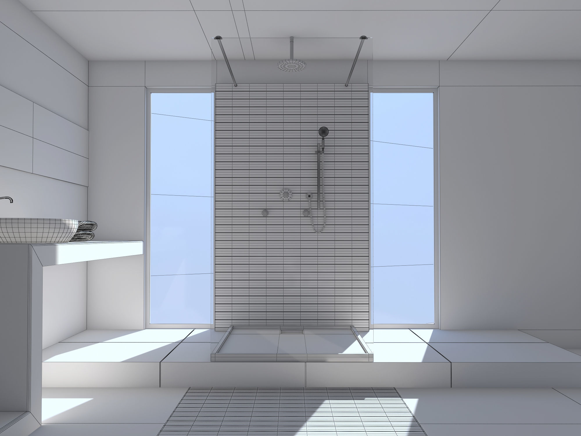 Bathroom 08 3D model_8