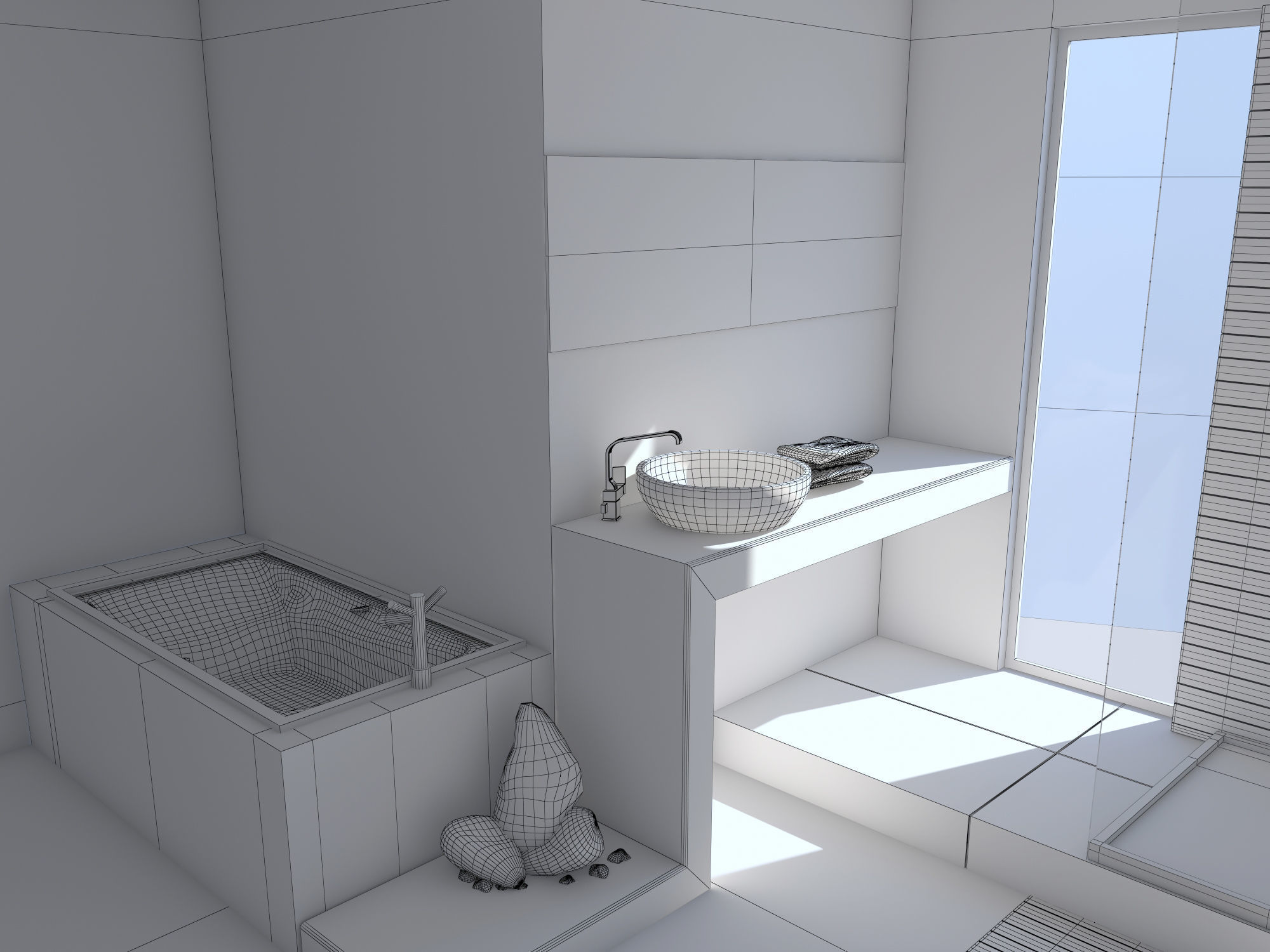 Bathroom 08 3D model_9