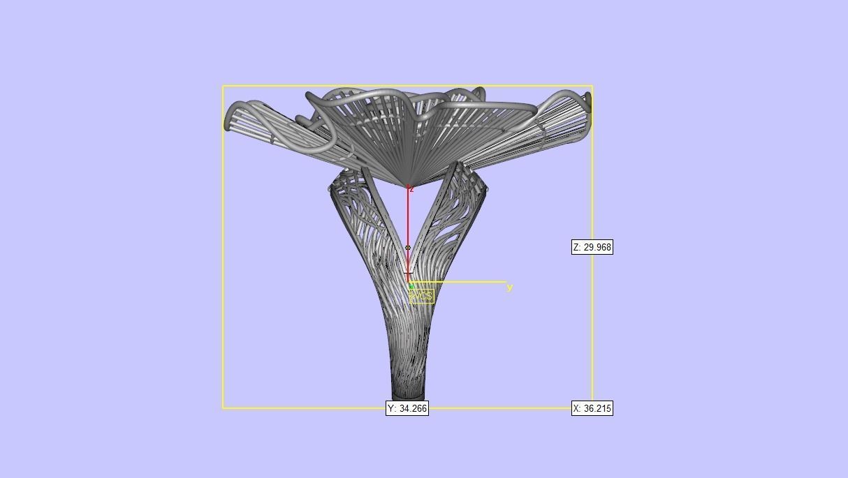 Easy to print filigree 3D print model_4