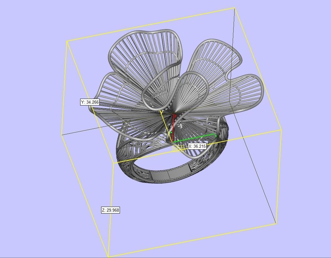 Easy to print filigree 3D print model_3