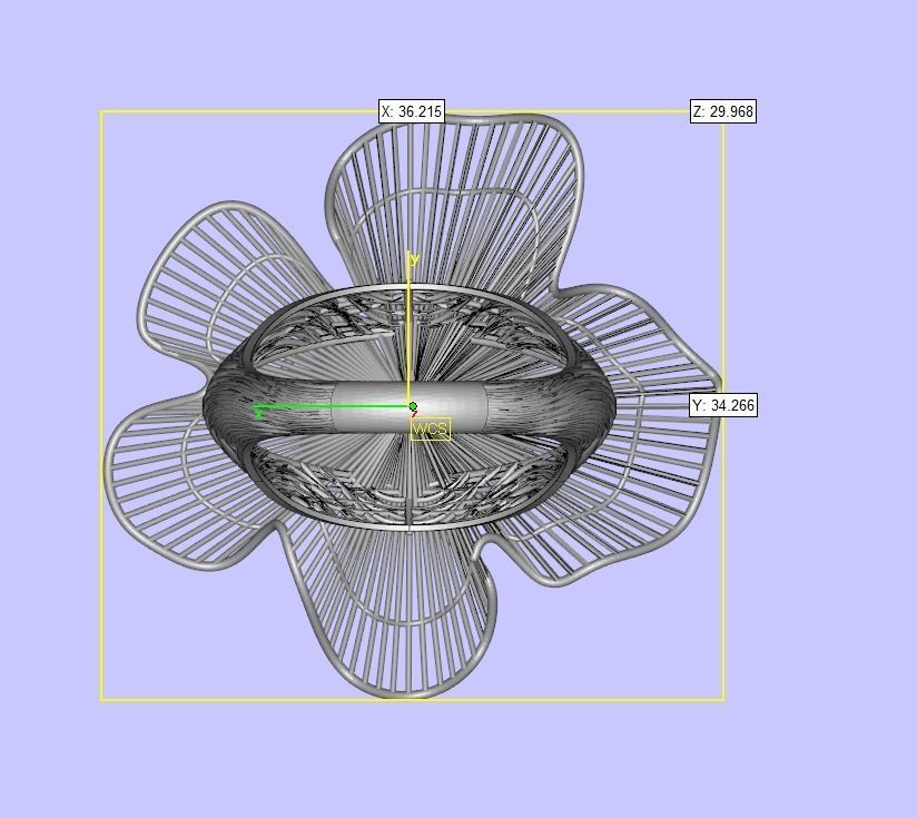Easy to print filigree 3D print model_6