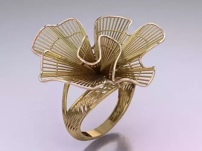 Easy to print filigree 3D print model