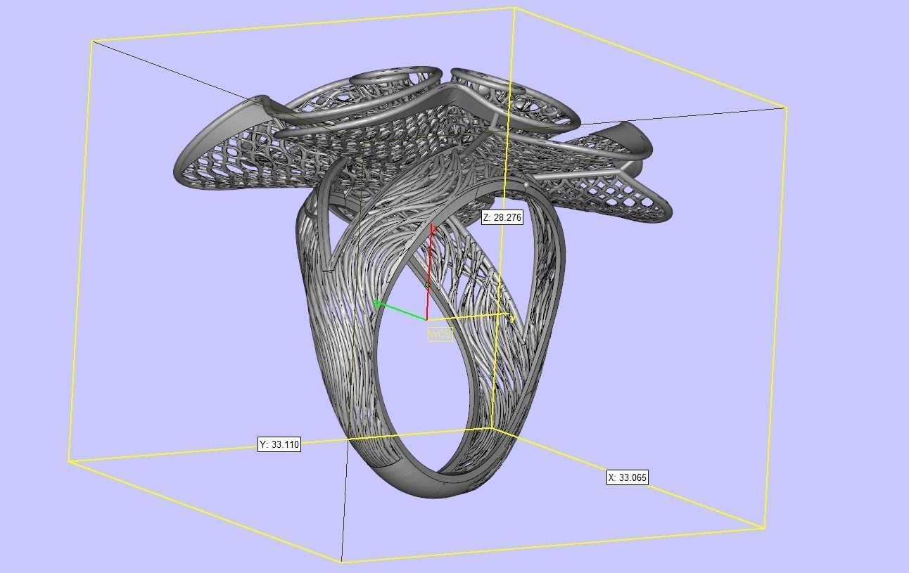 Chamundaai Namah filigree design for 3d print 3D print model_9