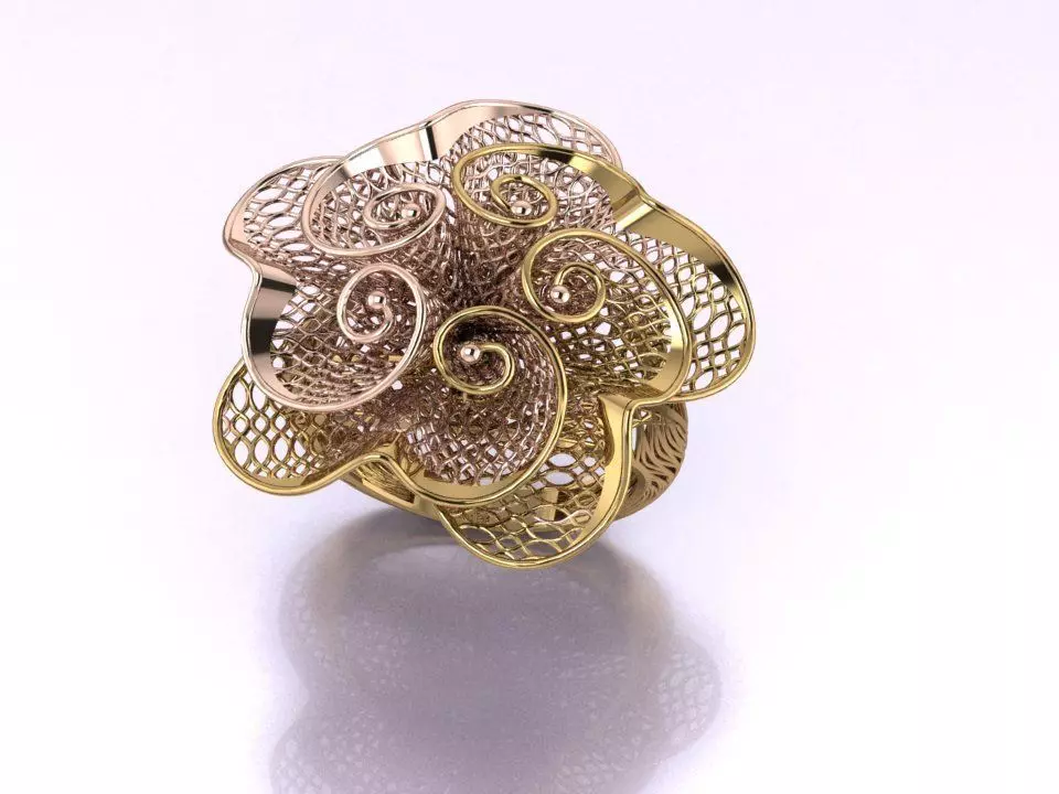 Chamundaai Namah filigree design for 3d print 3D print model_0