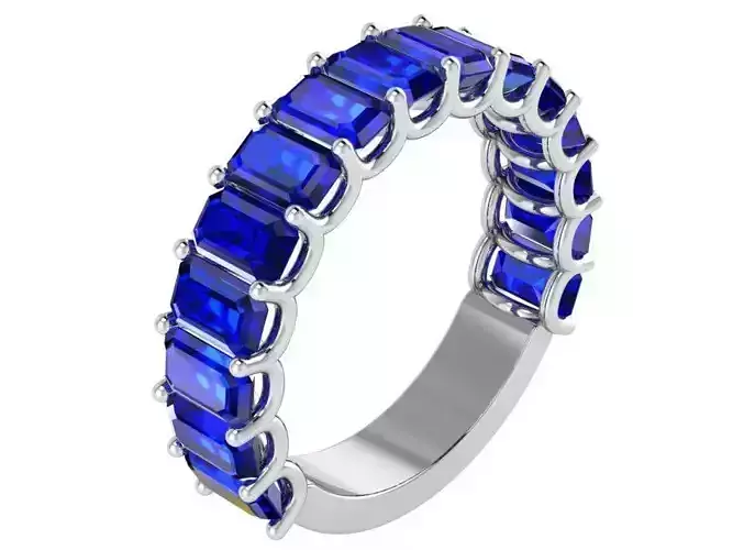 Oval Halo Twisted Ring 1765 3D print model