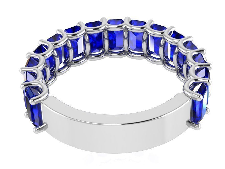 Oval Halo Twisted Ring 1765 3D print model 3D print model_3