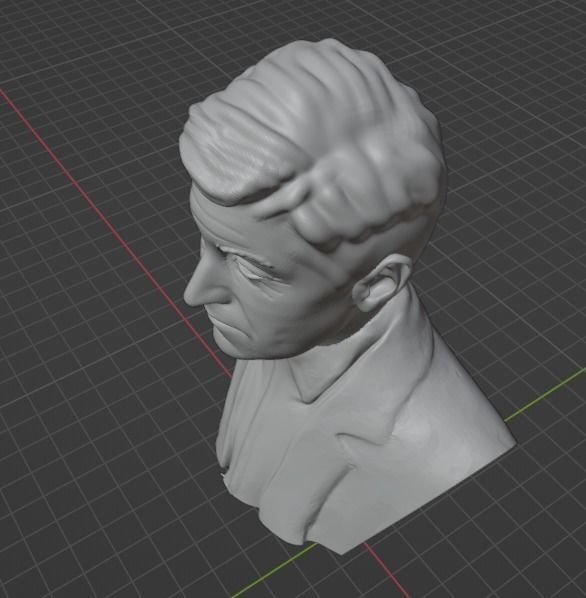 Ellen DeGeneres 3D print model_13