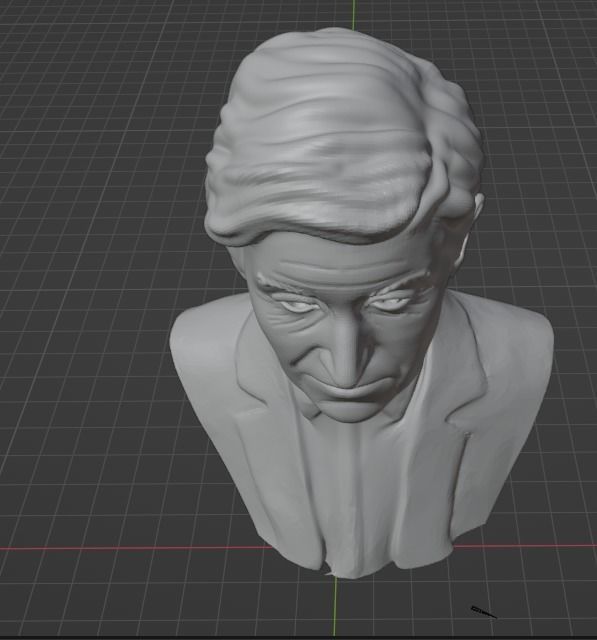 Ellen DeGeneres 3D print model_19