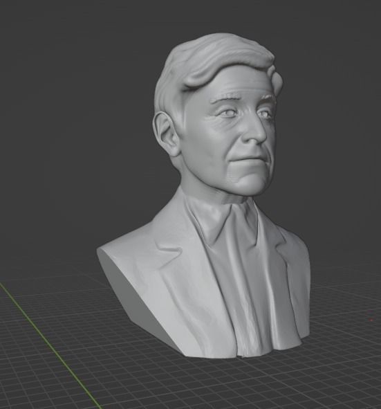 Ellen DeGeneres 3D print model_16